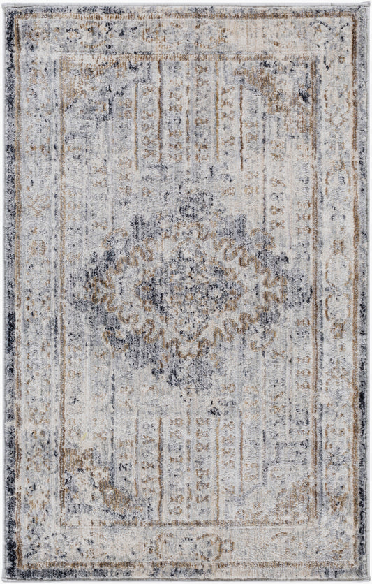 Liverpool LVP-2301 3'11" x 5'7" Machine Woven Accent Rug
