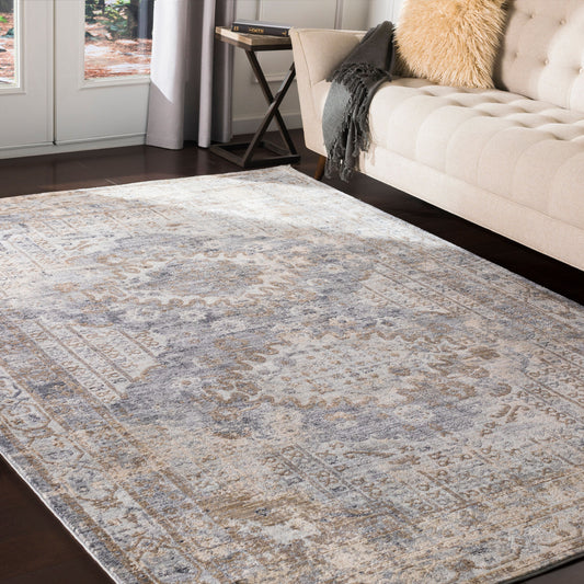 Liverpool LVP-2301 3'11" x 5'7" Machine Woven Accent Rug