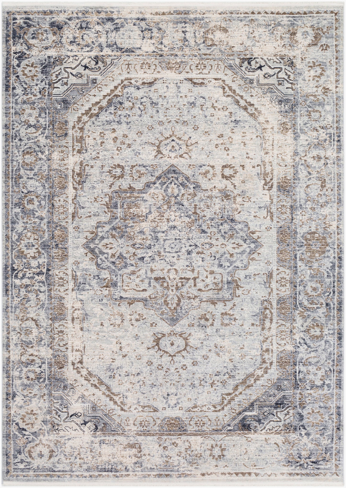Liverpool LVP-2302 3'11" x 5'7" Machine Woven Accent Rug