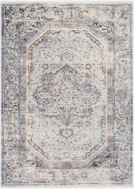 Liverpool LVP-2302 3'11" x 5'7" Machine Woven Accent Rug