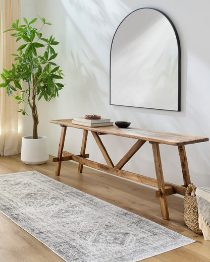Lavadora LVR-2301 7ft Runner Machine Woven Washable Runner Rug