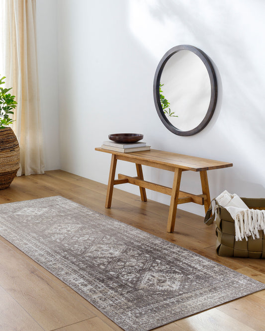 Lavadora LVR-2302 7ft Runner Machine Woven Washable Runner Rug