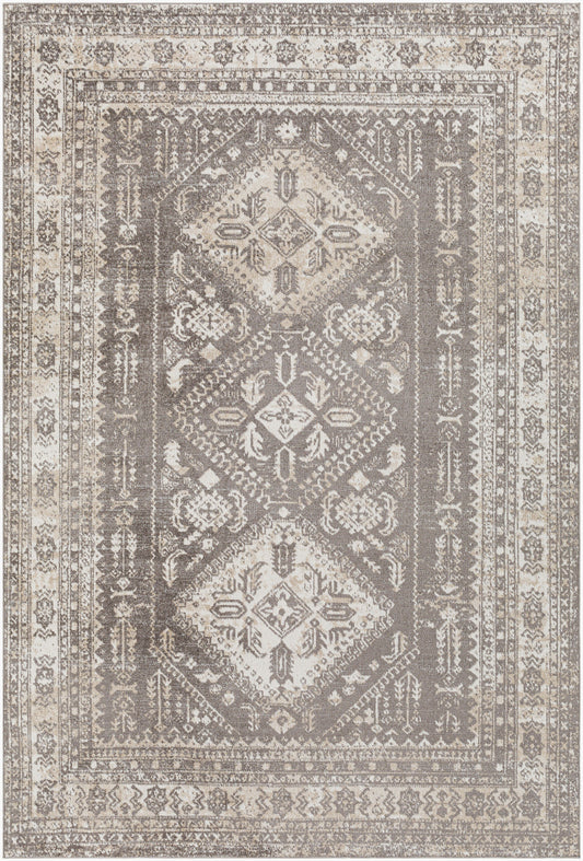 Lavadora LVR-2302 5' x 7' Machine Woven Washable Area Rug