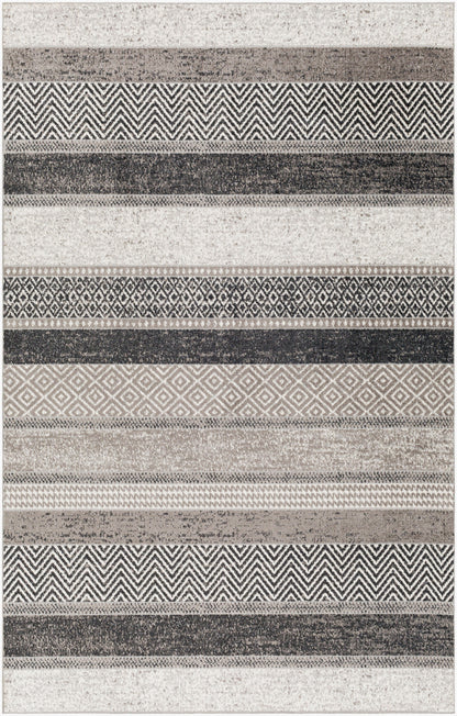 Lavadora LVR-2304 5' x 7' Machine Woven Washable Area Rug
