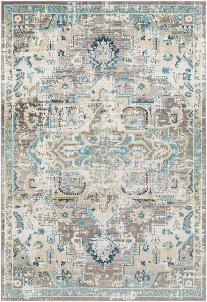 Lavadora LVR-2306 5' x 7' Machine Woven Washable Area Rug