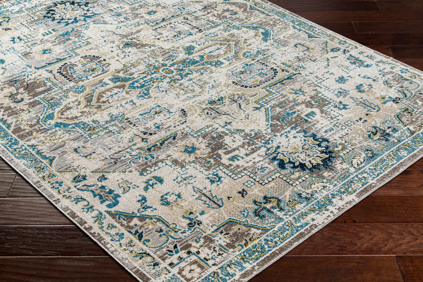 Lavadora LVR-2306 5' x 7' Machine Woven Washable Area Rug