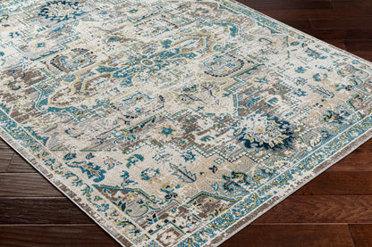 Lavadora LVR-2306 5' x 7' Machine Woven Washable Area Rug