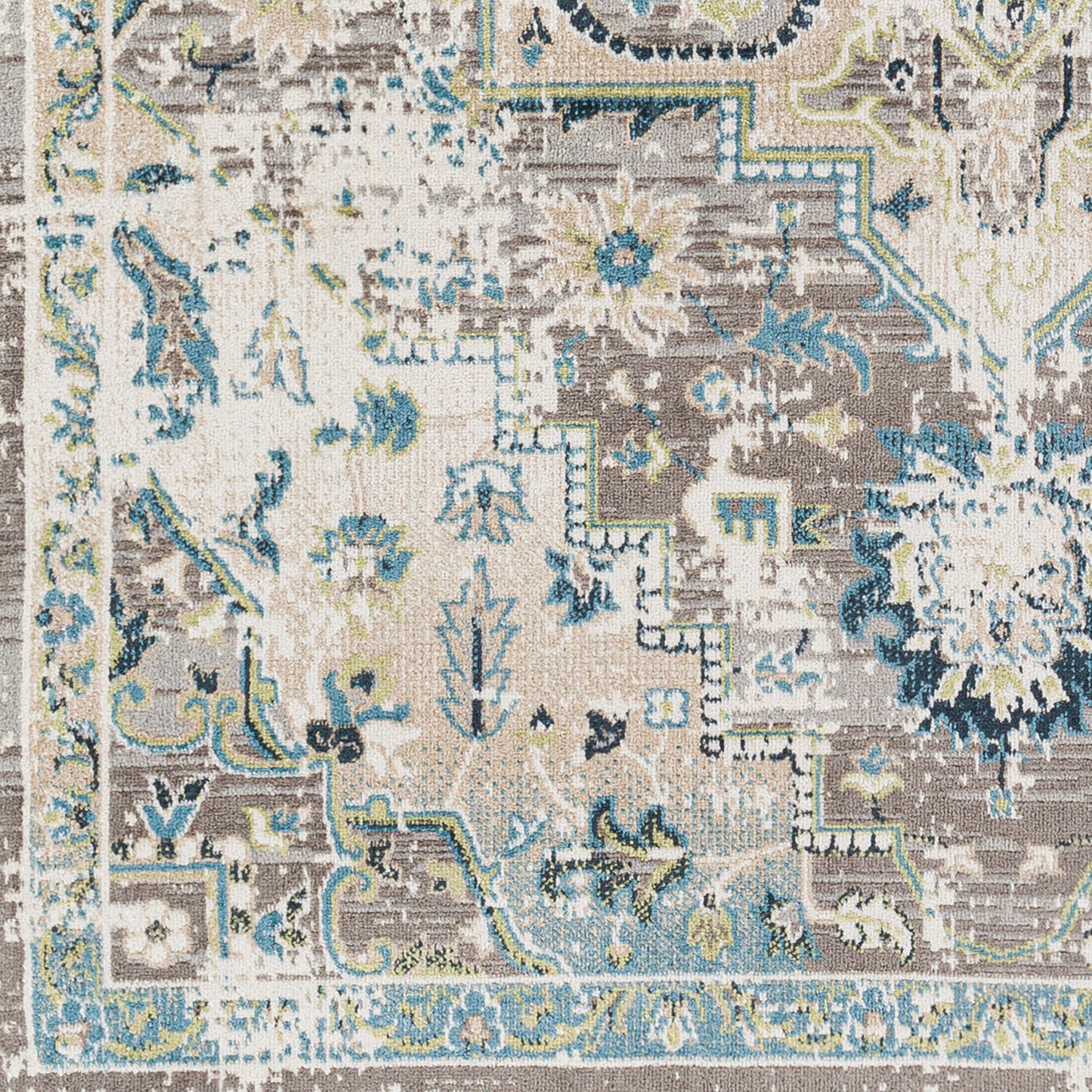 Lavadora LVR-2306 5' x 7' Machine Woven Washable Area Rug