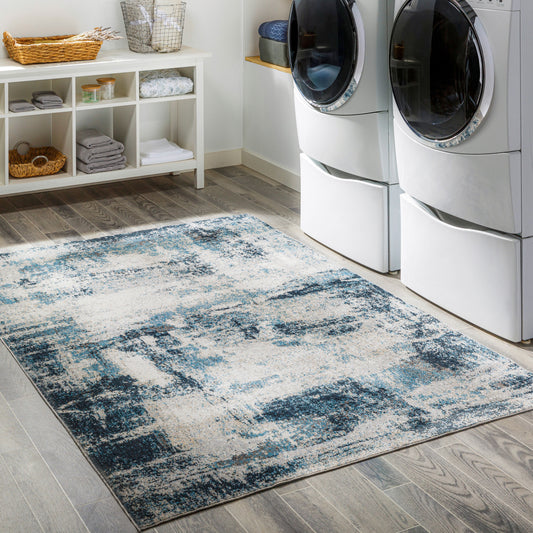 Lavadora LVR-2313 5' x 7' Machine Woven Washable Area Rug