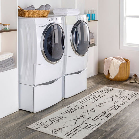 Lavadora LVR-2318 7ft Runner Machine Woven Washable Runner Rug