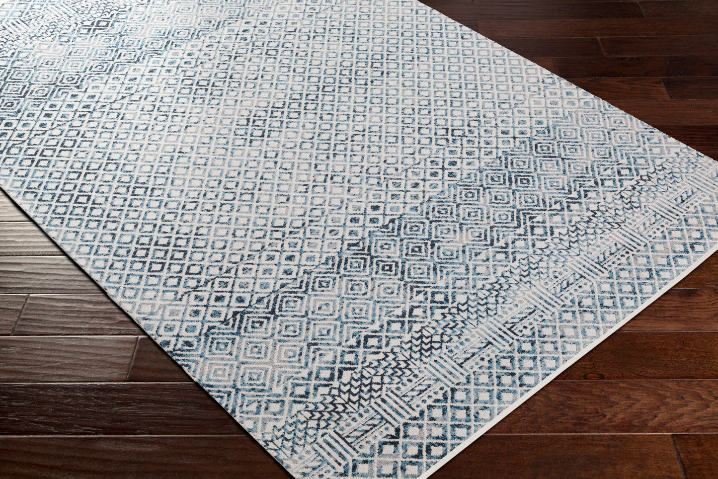 Lavadora LVR-2320 6ft Round Machine Woven Washable Area Rug