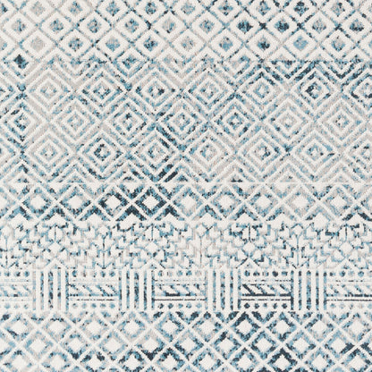 Lavadora LVR-2320 6ft Round Machine Woven Washable Area Rug