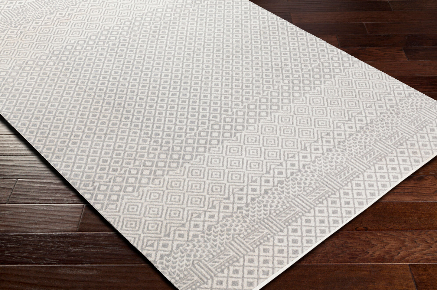 Lavadora LVR-2321 6ft Round Machine Woven Washable Area Rug
