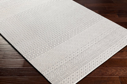 Lavadora LVR-2321 6ft Round Machine Woven Washable Area Rug