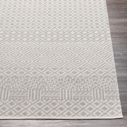 Lavadora LVR-2321 6ft Round Machine Woven Washable Area Rug