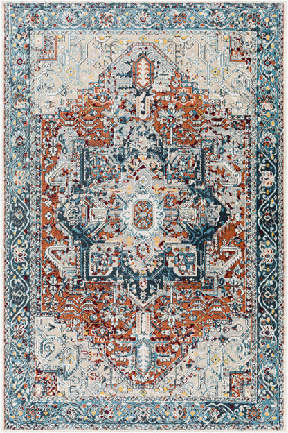 Lavadora LVR-2323 5' x 7' Machine Woven Washable Area Rug