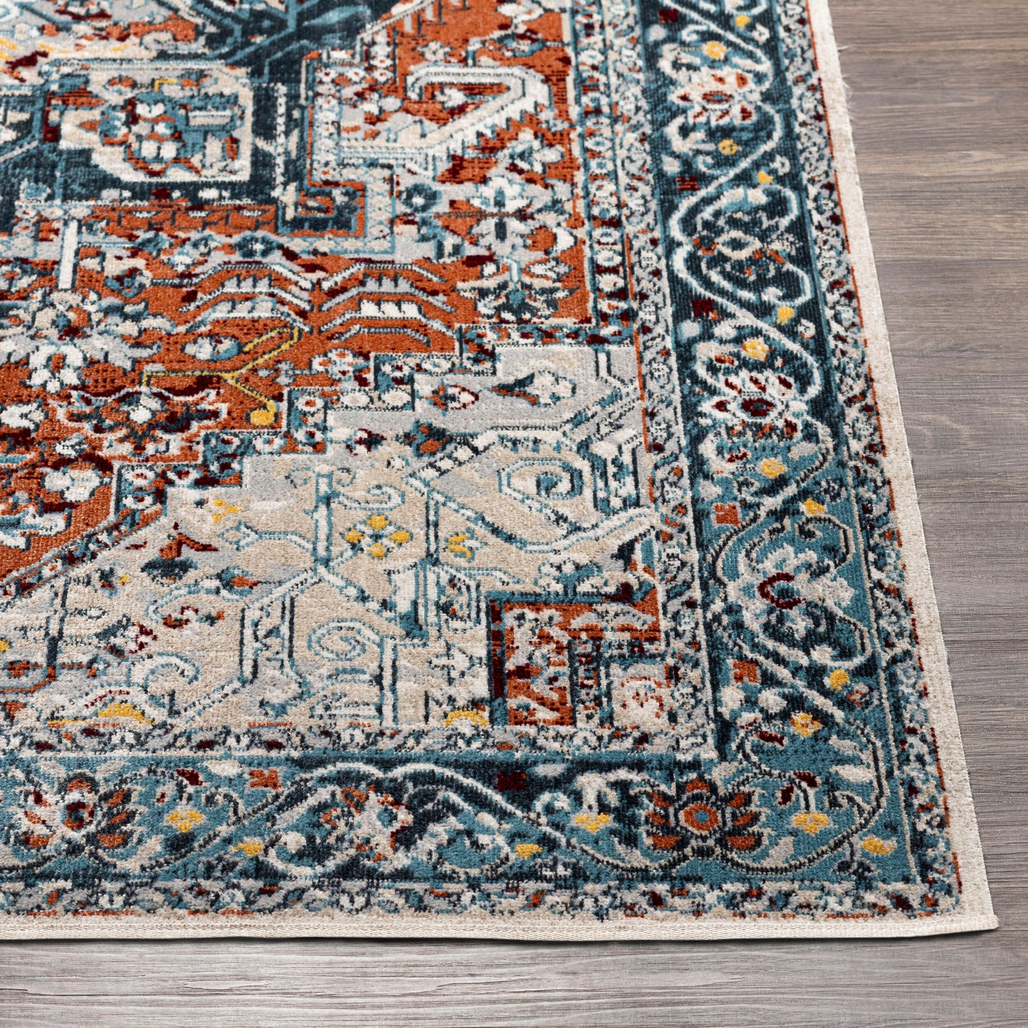 Lavadora LVR-2323 5' x 7' Machine Woven Washable Area Rug