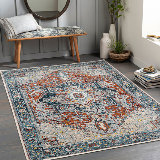 Lavadora LVR-2323 8' x 10' Machine Woven Washable Area Rug