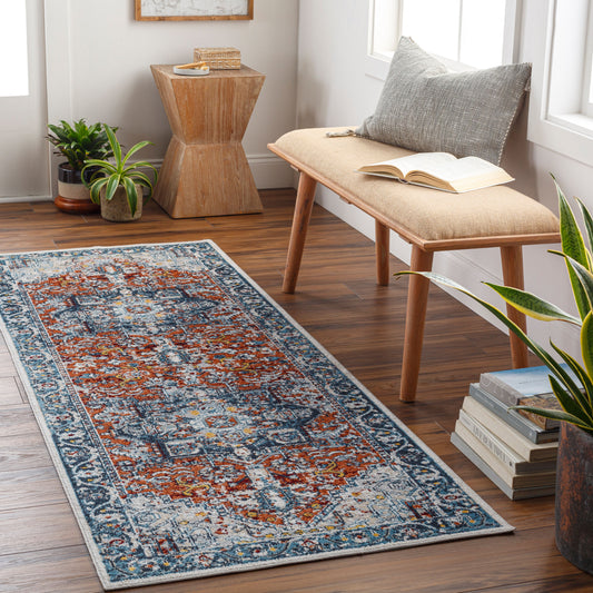 Lavadora LVR-2323 7ft Runner Machine Woven Washable Runner Rug