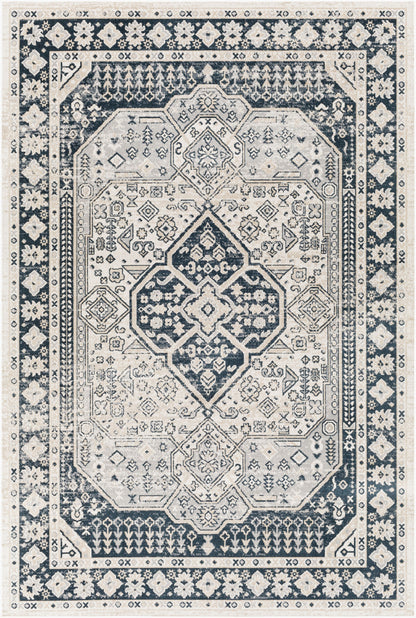 Lavadora LVR-2324 5' x 7' Machine Woven Washable Area Rug