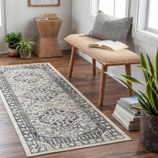 Lavadora LVR-2324 7ft Runner Machine Woven Washable Runner Rug