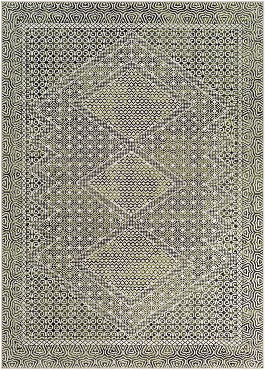 Lavadora LVR-2328 9' x 12' Machine Woven Washable Area Rug