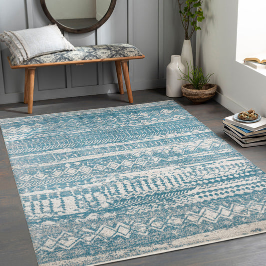 Lavadora LVR-2332 5' x 7' Machine Woven Washable Area Rug