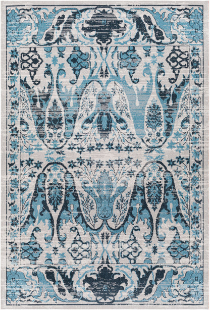 Lavadora LVR-2333 9' x 12' Machine Woven Washable Area Rug