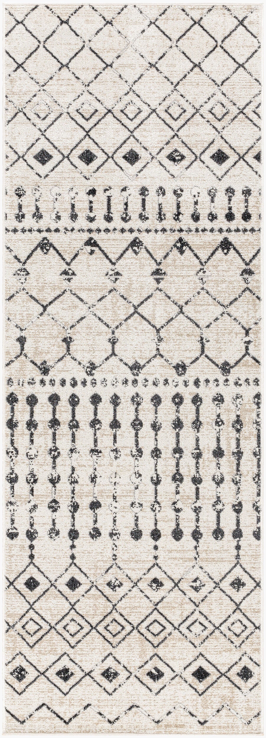 Lavadora LVR-2336 7ft Runner Machine Woven Washable Runner Rug