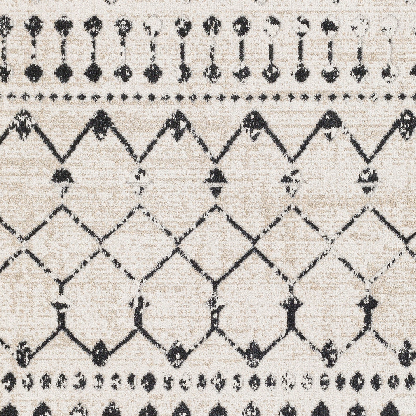 Lavadora LVR-2336 6ft Round Machine Woven Washable Area Rug