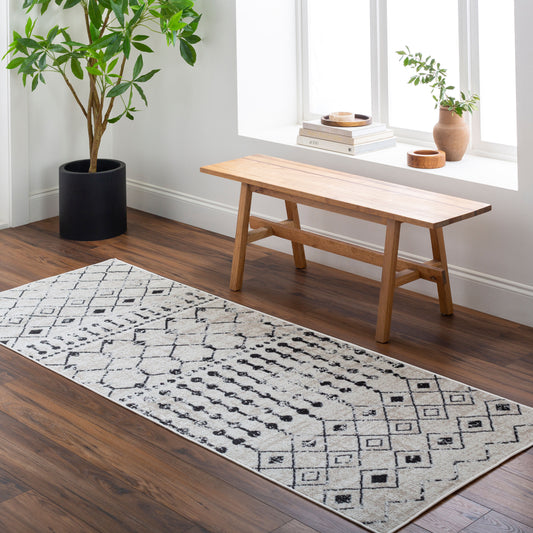 Lavadora LVR-2336 7ft Runner Machine Woven Washable Runner Rug