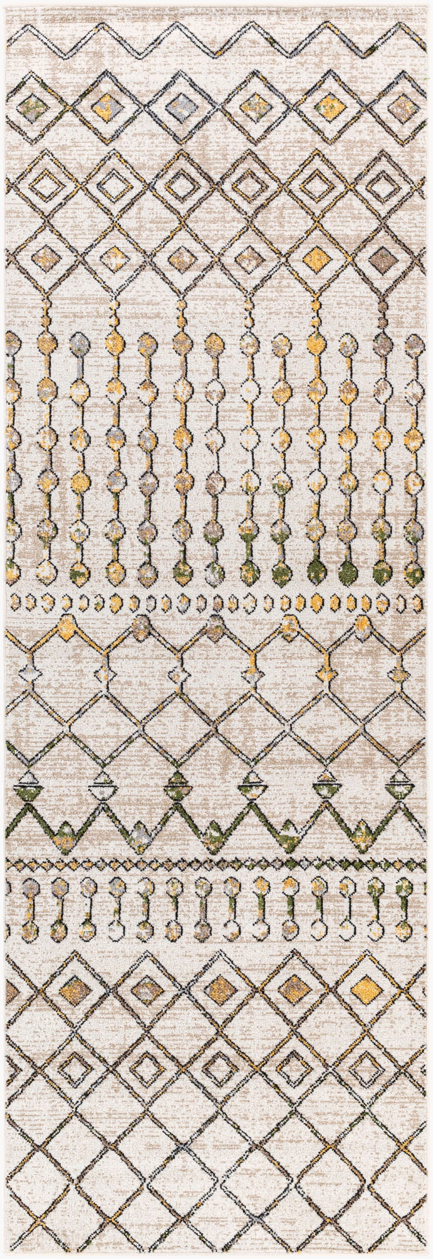 Lavadora LVR-2337 7ft Runner Machine Woven Washable Runner Rug