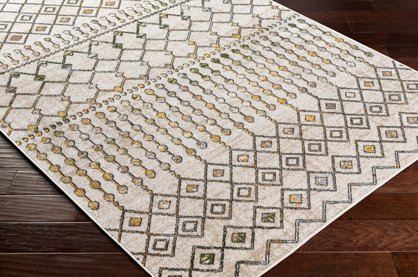 Lavadora LVR-2337 7ft Runner Machine Woven Washable Runner Rug