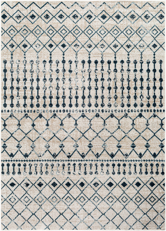 Lavadora LVR-2338 5' x 7' Machine Woven Washable Area Rug