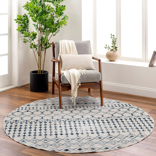 Lavadora LVR-2338 5' x 7' Machine Woven Washable Area Rug