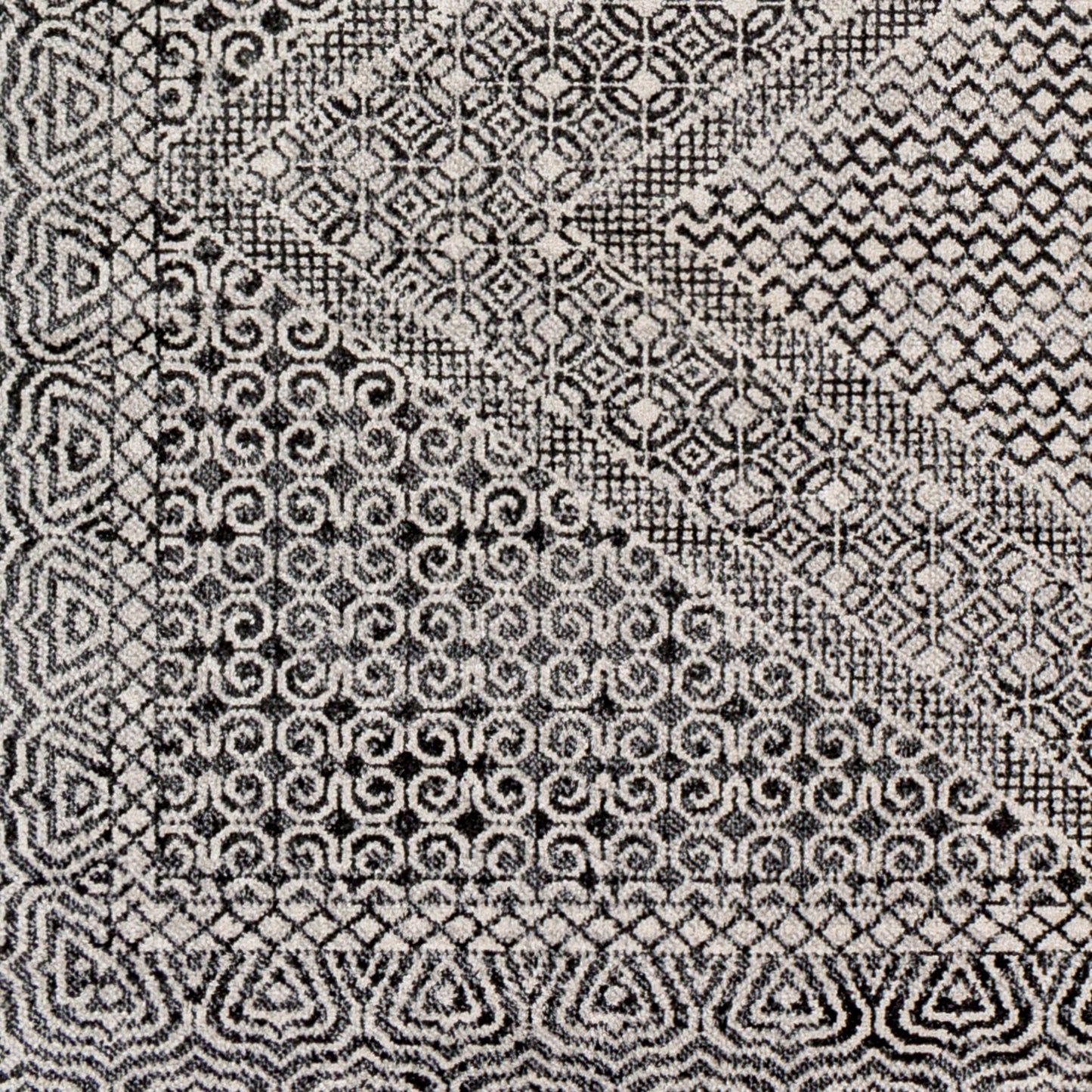 Lavadora LVR-2342 6ft Round Machine Woven Washable Area Rug