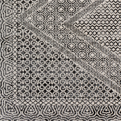 Lavadora LVR-2342 6ft Round Machine Woven Washable Area Rug
