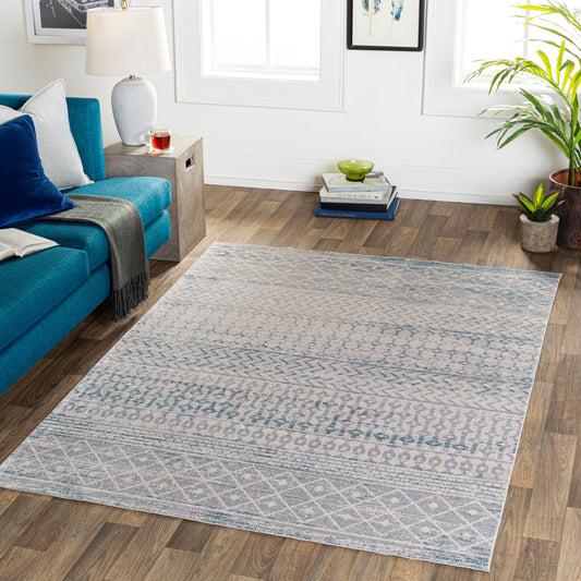 Lavadora LVR-2343 9' x 12' Machine Woven Washable Area Rug