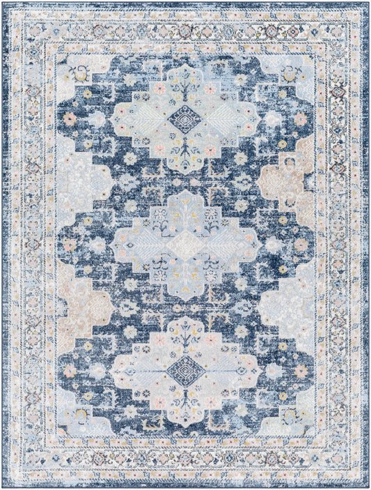 Lavadora LVR-2347 6' x 9' Machine Woven Washable Area Rug
