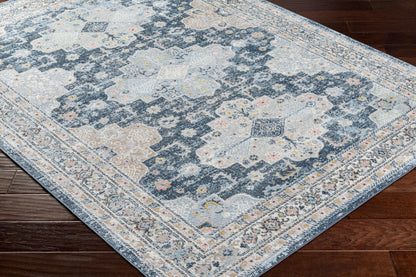 Lavadora LVR-2347 8' x 10' Machine Woven Washable Area Rug