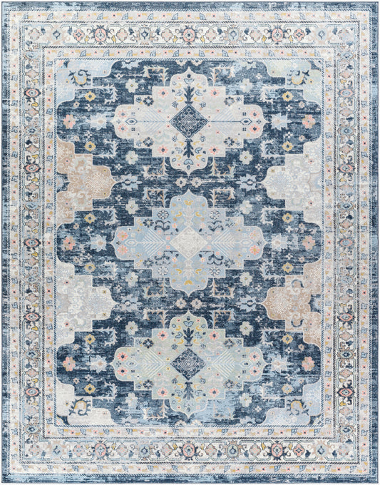 Lavadora LVR-2347 8' x 10' Machine Woven Washable Area Rug