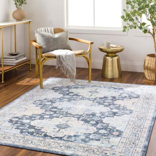 Lavadora LVR-2347 8' x 10' Machine Woven Washable Area Rug