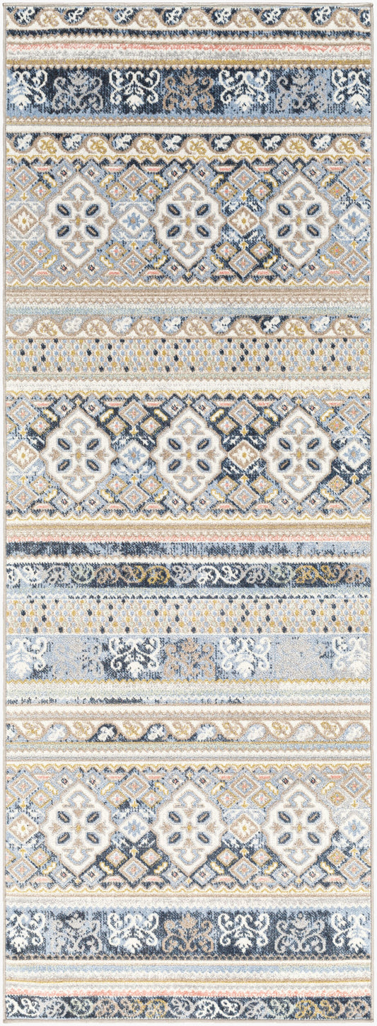 Lavadora LVR-2349 7ft Runner Machine Woven Washable Runner Rug