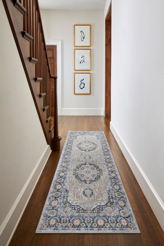 Lavadora LVR-2352 5' x 7' Machine Woven Washable Area Rug