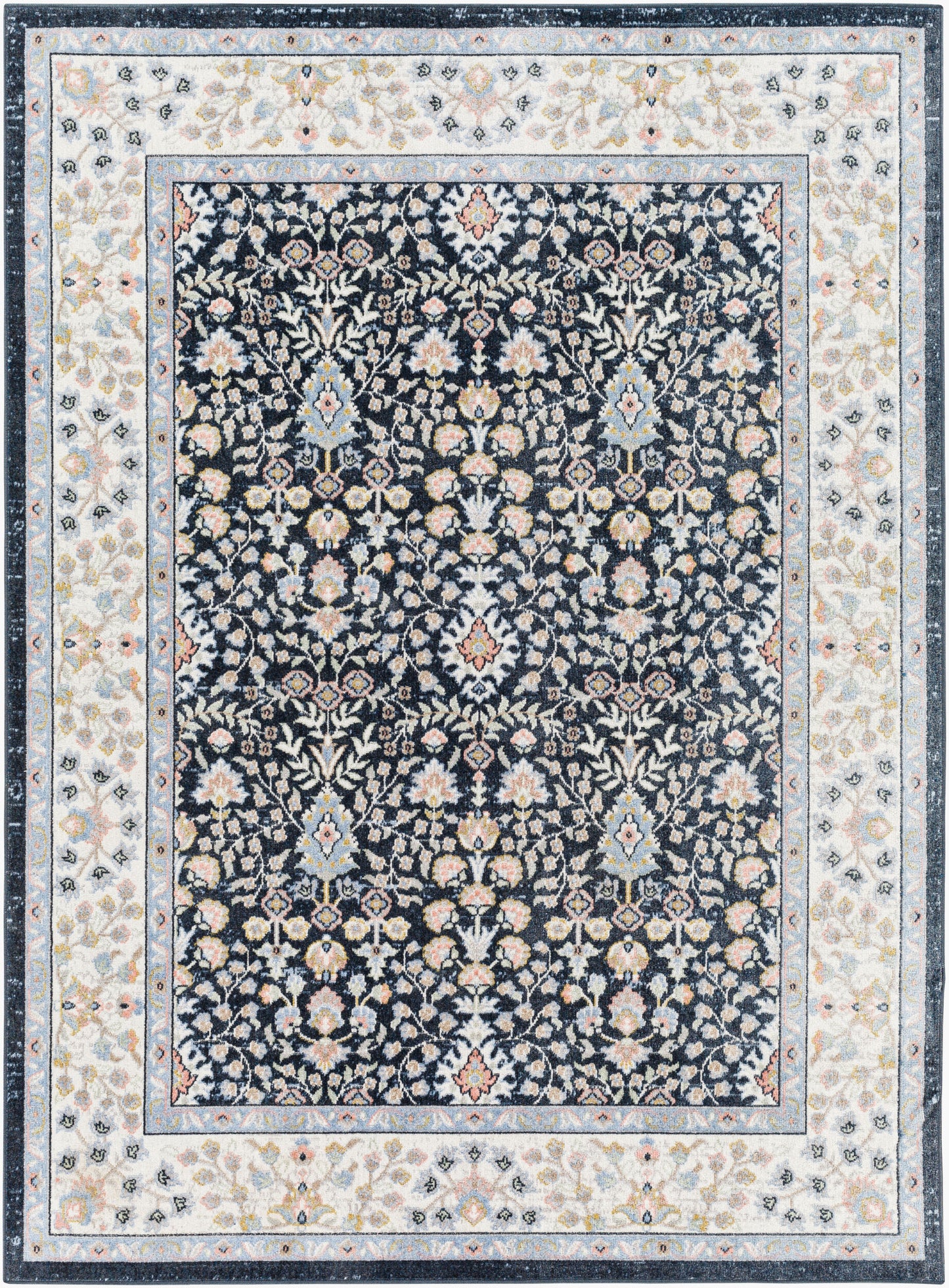 Lavadora LVR-2354 6' x 9' Machine Woven Washable Area Rug
