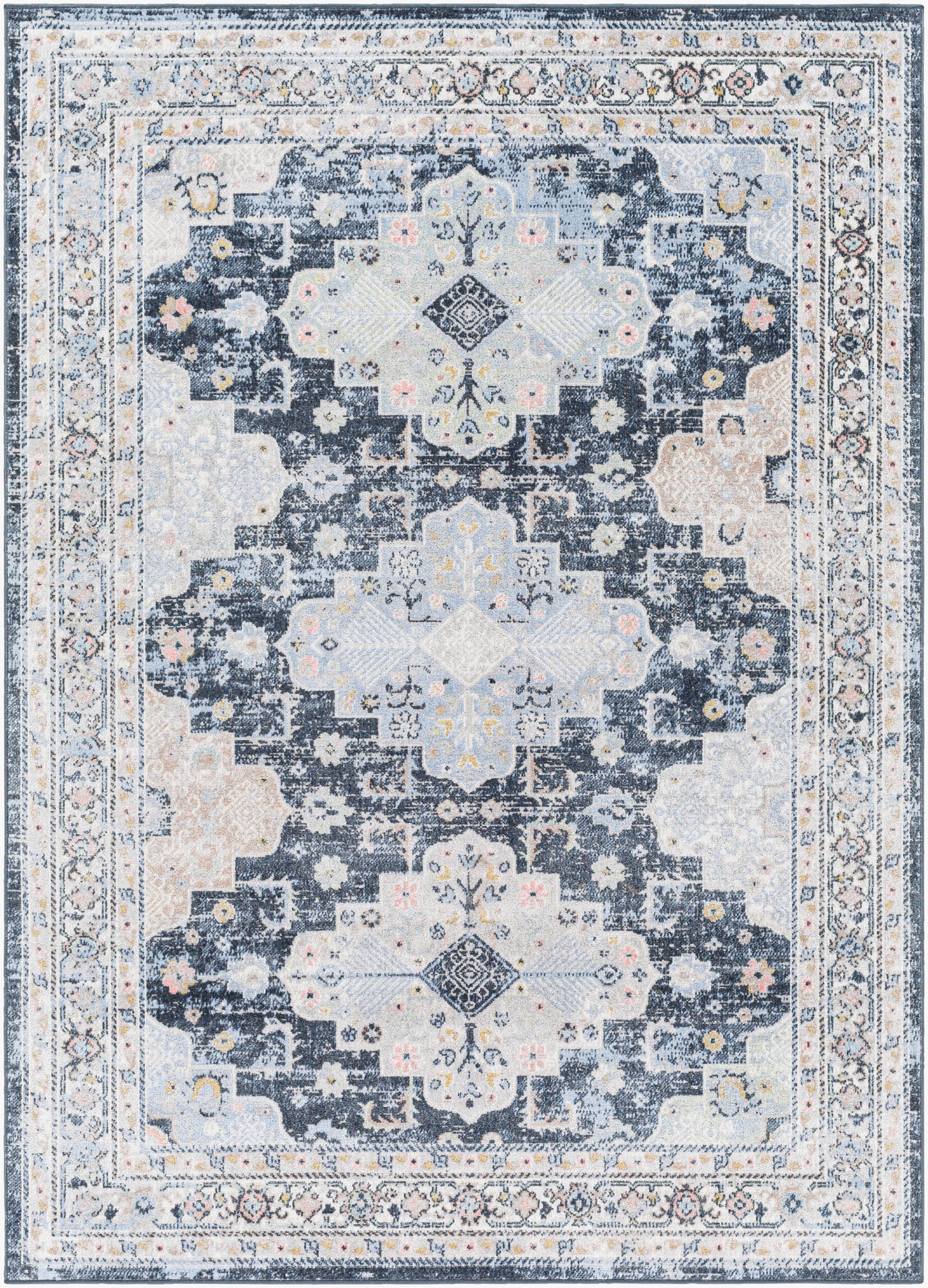 Lavadora LVR-2357 8' x 10' Machine Woven Washable Area Rug
