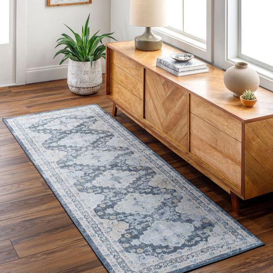 Lavadora LVR-2357 6' x 9' Machine Woven Washable Area Rug