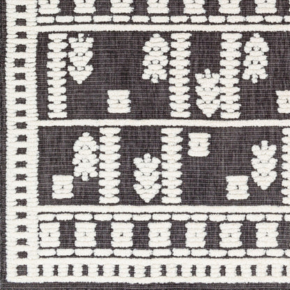 Lyna LYA-2300 5' x 7' Machine Woven Washable Area Rug