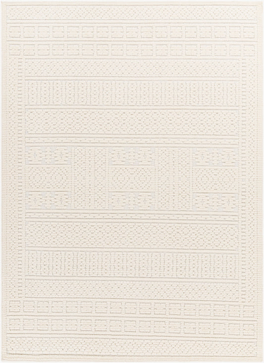 Lyna LYA-2301 Alfombra decorativa lavable a máquina de 3' x 5'