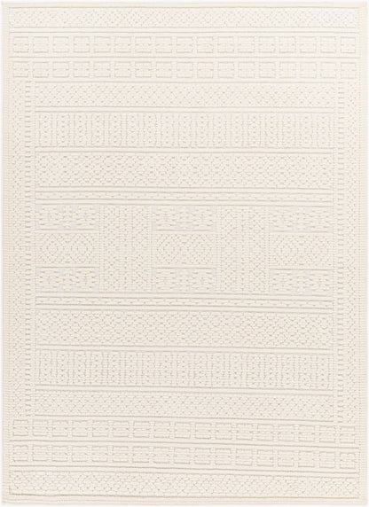 Lyna LYA-2301 5' x 7' Machine Woven Washable Area Rug